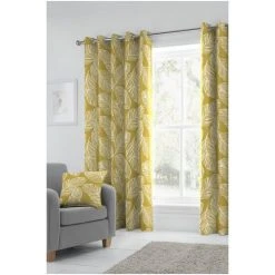 Fusion Matteo Eyelet Curtains