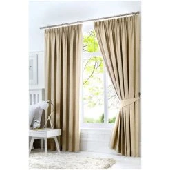 Fusion Natural Dijon Pencil Pleat Curtains -Fusion Shop unnamed file 185