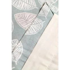 Fusion Duck Egg Blue Delft Skandi Geo Leaf Lined Eyelet Curtains -Fusion Shop unnamed file 24