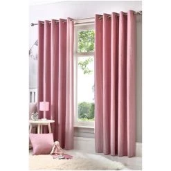 Fusion Pink Sorbonne Eyelet Curtains -Fusion Shop unnamed file 256