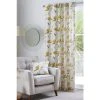 Fusion Yellow Dacey Eyelet Curtains