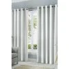 Fusion White Sorbonne Eyelet Curtains