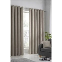 Fusion Natural Strata Eyelet Dim Out Curtains Eyelet Curtains -Fusion Shop unnamed file 315