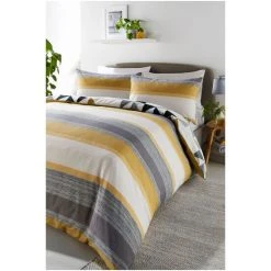 Fusion Grey Hendra Reversible Duvet Cover And Pillowcase Set -Fusion Shop unnamed file 372