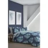 Fusion Blue Leaves Duvet Cover And Pillowcase Set