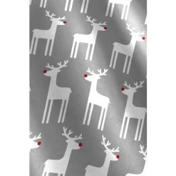 Fusion Grey Christmas Reindeer Brushed Cotton Duvet Cover And Pillowcase Set -Fusion Shop unnamed file 425