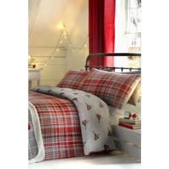 Fusion Red Robin Brushed Cotton Duvet Cover And Pillowcase Set -Fusion Shop unnamed file 429