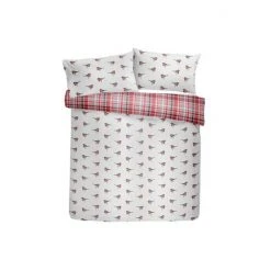 Fusion Red Robin Brushed Cotton Duvet Cover And Pillowcase Set -Fusion Shop unnamed file 431