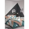 Fusion Teal Blue Anderson Duvet Cover And Pillowcase Set