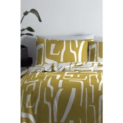 Fusion Yellow Aria Duvet Cover And Pillowcase Set -Fusion Shop unnamed file 454