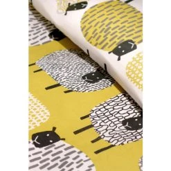Fusion Yellow Dotty Sheep Duvet Cover And Pillowcase Set -Fusion Shop unnamed file 462