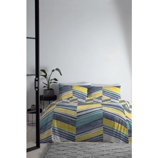 Fusion Blue Branton Duvet Cover And Pillowcase Set 1 Fusion Blue Branton Duvet Cover And Pillowcase Set
