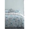 Fusion Blue Mona Duvet Cover And Pillowcase Set