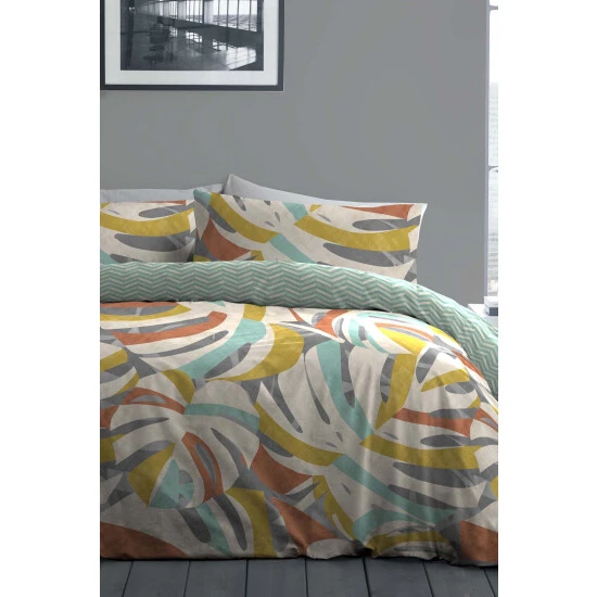 Fusion Multi Akito Duvet Cover And Pillowcase Set 1 Fusion Multi Akito Duvet Cover And Pillowcase Set
