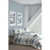 Fusion Blue Loxton Duvet Cover And Pillowcase Set