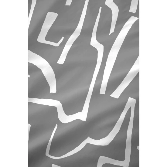 Fusion Grey Aria Duvet Cover And Pillowcase Set 2 Fusion Grey Aria Duvet Cover And Pillowcase Set - Image 2