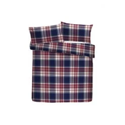 Fusion Berry Red Edwards Check Duvet Cover And Pillowcase Set -Fusion Shop unnamed file 558
