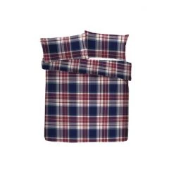 Fusion Berry Red Edwards Check Duvet Cover And Pillowcase Set -Fusion Shop unnamed file 559