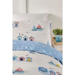 Fusion Blue Beach Huts Duvet Cover And Pillowcase Set -Fusion Shop unnamed file 562