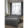 Fusion Grey Highland Cow Easy Care Duvet Cover And Pillowcase Set