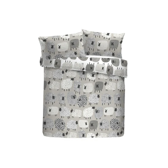 Fusion Natural Dotty Sheep Duvet Cover And Pillowcase Set 4 Fusion Natural Dotty Sheep Duvet Cover And Pillowcase Set - Image 4