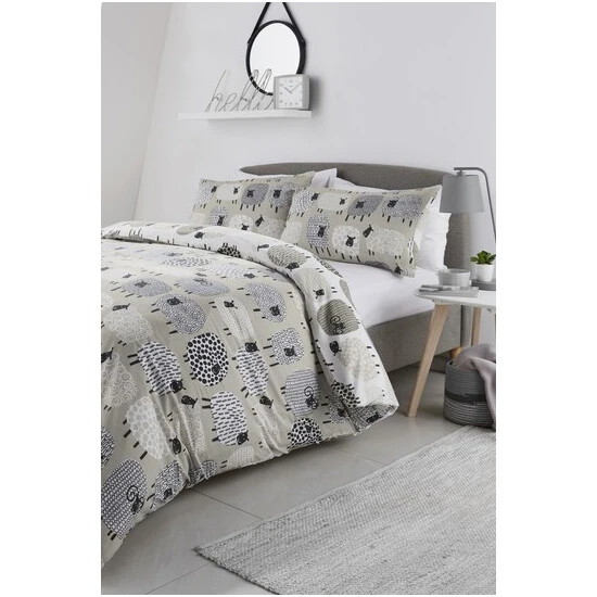 Fusion Natural Dotty Sheep Duvet Cover And Pillowcase Set 5 Fusion Natural Dotty Sheep Duvet Cover And Pillowcase Set - Image 5
