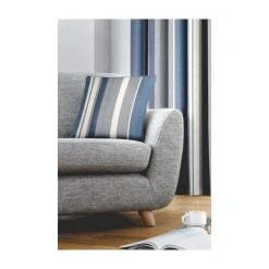 Fusion Blue Whitworth Stripe Cushion