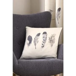 Fusion Grey Idaho Square Cushion