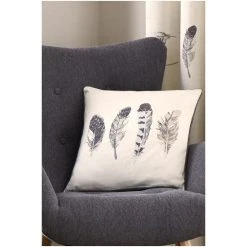 Fusion Grey Idaho Square Cushion -Fusion Shop unnamed file 692