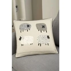 Fusion Natural Dotty Sheep Cushion