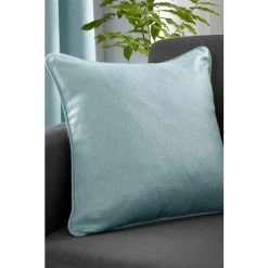 Fusion Blue Strata Square Cushion