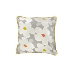 Fusion Grey Aura Floral Cushion