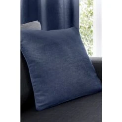 Fusion Blue Sorbonne Square Cushion