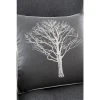 Fusion Black Woodland Trees Cushion