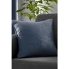 Fusion Blue Strata Blockout Filled Cushion
