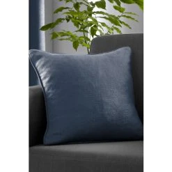 Fusion Blue Strata Blockout Filled Cushion