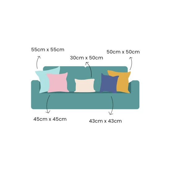 Fusion Blue Brodrick Cushion 2 Fusion Blue Brodrick Cushion - Image 2