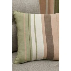 Fusion Green Whitworth Square Cushion