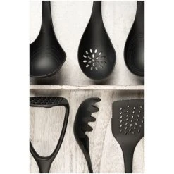 Fusion Set Of 6 Black Nylon Utensils -Fusion Shop unnamed file 772