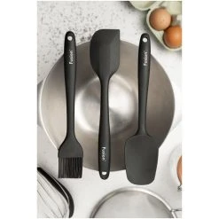 Fusion Set Of 3 Black Silicone Tools & Whisk -Fusion Shop unnamed file 787