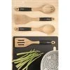 Fusion Set Of 4 Brown Wooden Tools